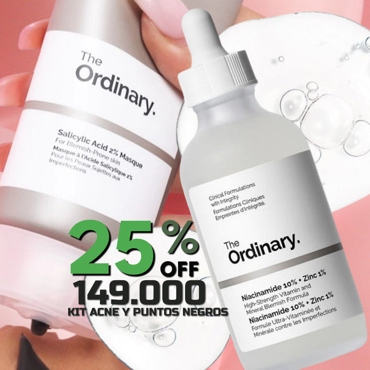 PRODUCTOS PARA EL ACNE O PIEL GRASA THE ORDINARY