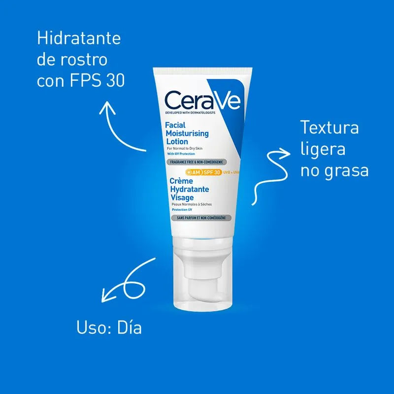 Loción Hidratante Facial - CeraVe 52 ml