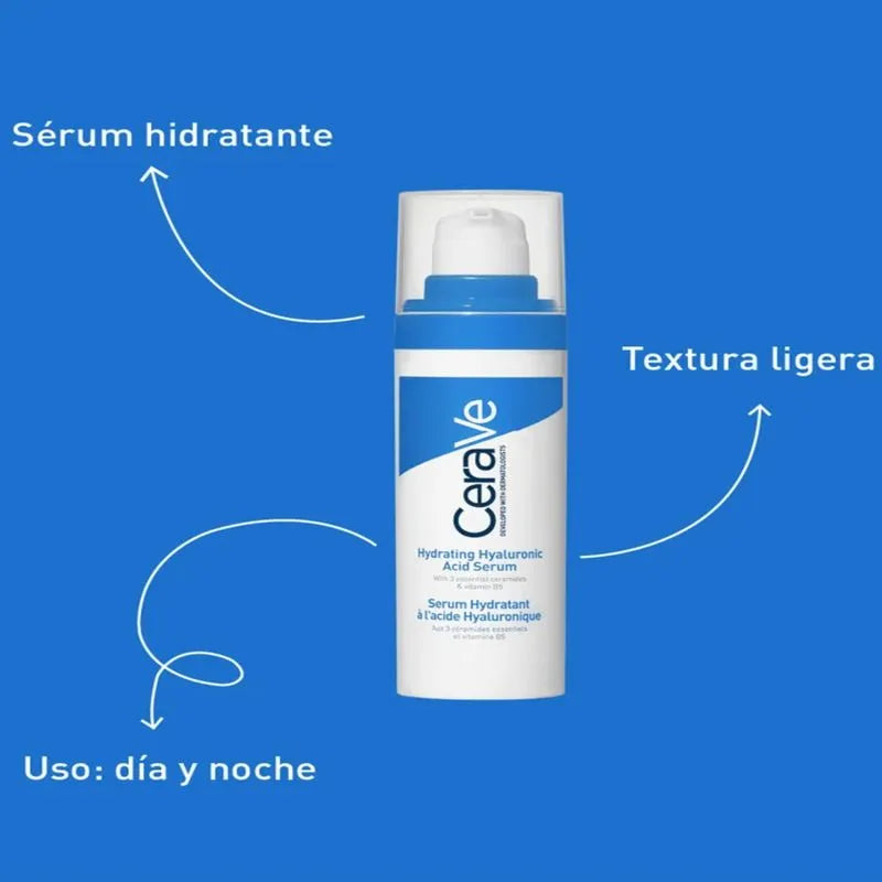 Serum Hidratante Ácido Hialurónico - Cerave 30 ml