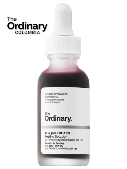 PEELING THE ORDINARY AHA 30%