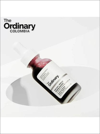 PEELING THE ORDINARY AHA 30%