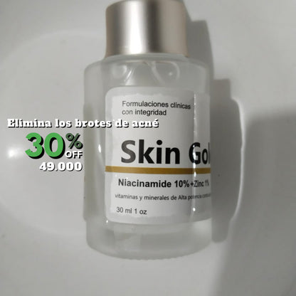 NIACINAMIDE AL 10% + ZIN 1% SKIN GOLD 30ML