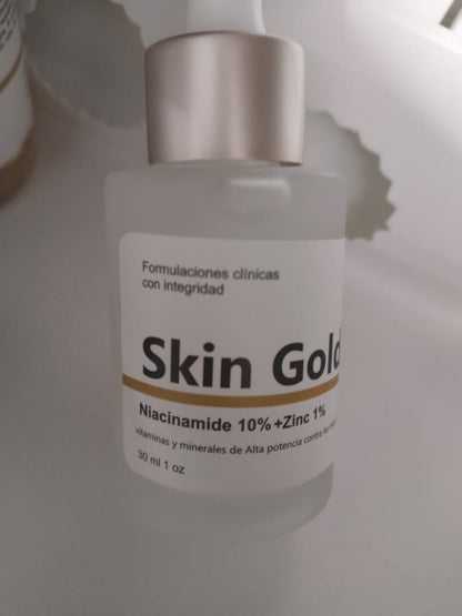 NIACINAMIDE AL 10% + ZIN 1% SKIN GOLD 30ML