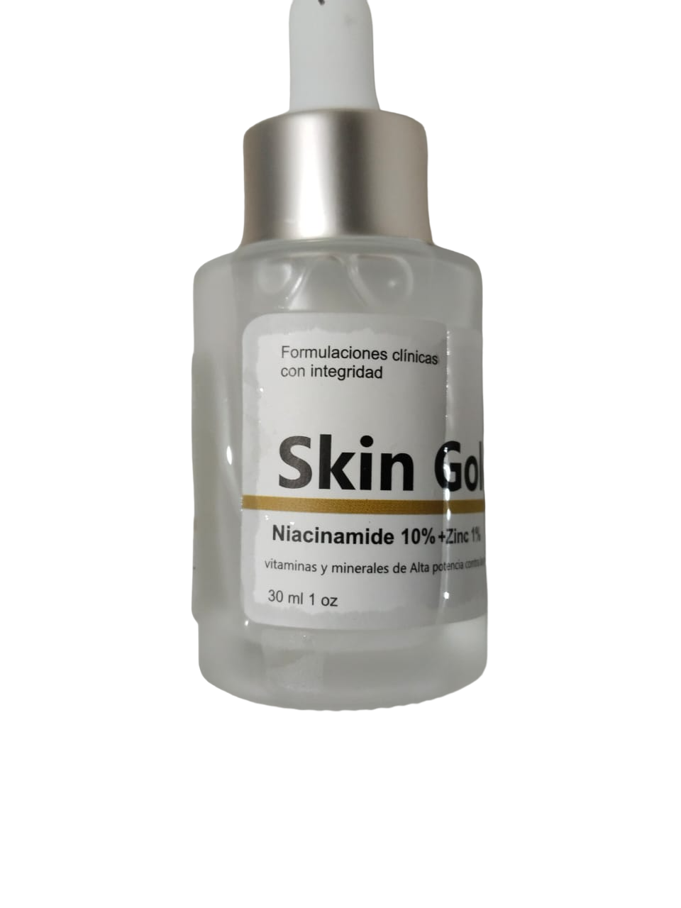 KIT ANTI ACNE Y PUNTOS NEGROS SALICILICO Y NIACINAMIDE SKIN GOLD 30ML