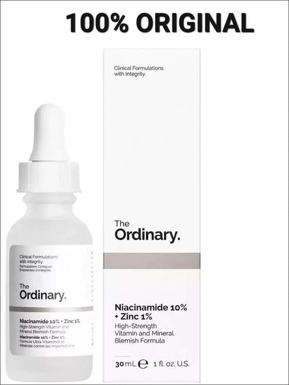 NIACINAMIDE AL 10% + 1%ZIN THE ORDINARY