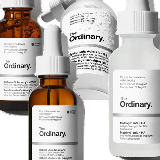 RUTINA SKINCARE ANTIEDAD THE ORDINARY 4 productos